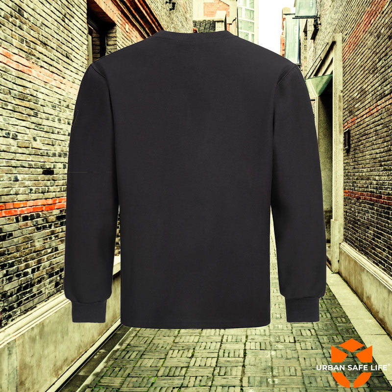 Sweatshirt anti-coupures