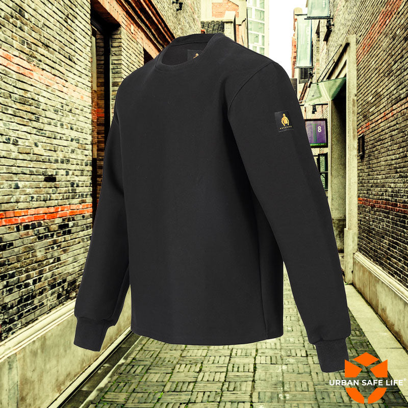 Sweatshirt anti-coupures