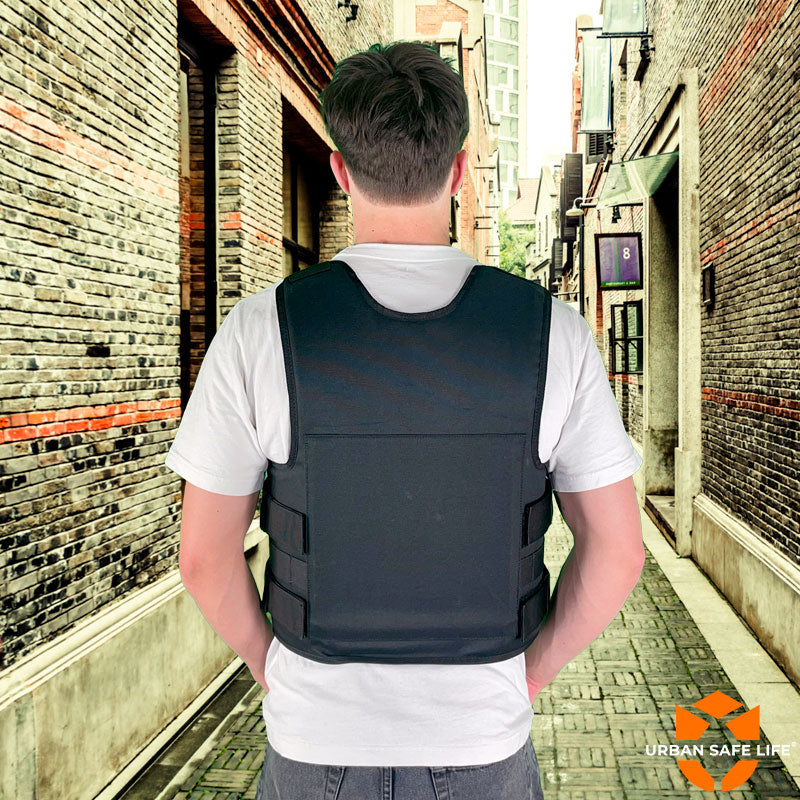 Gilet anti-coupures et anti-piqure avec velcro
