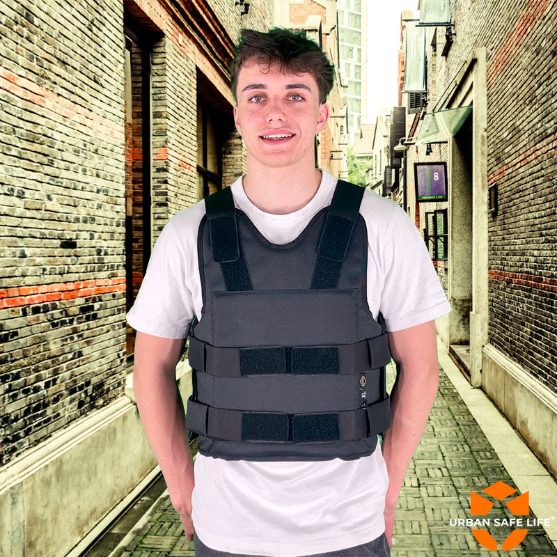 Gilet anti-coupures et anti-piqure avec velcro