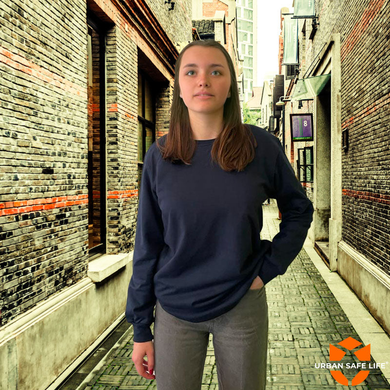 Sweatshirt anti-coupures