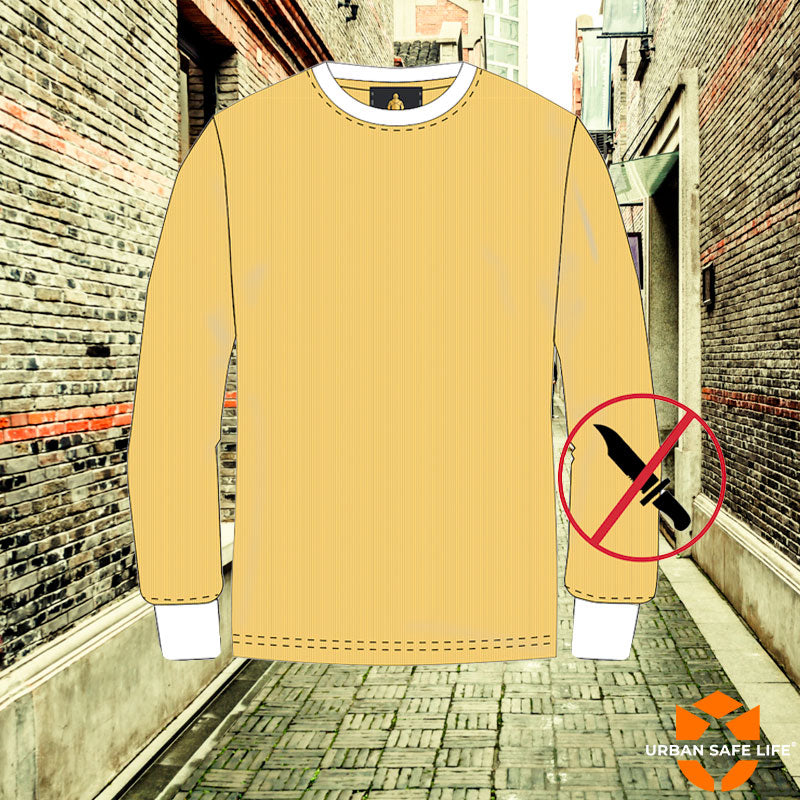 Sweatshirt anti-coupures