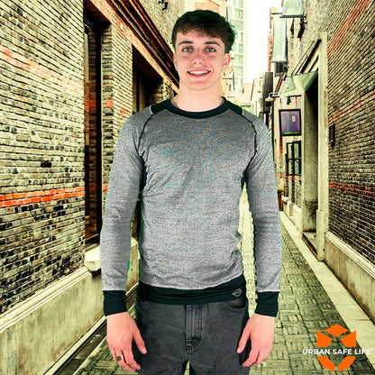 T-shirt manches longues sous-vêtement anti-coupures